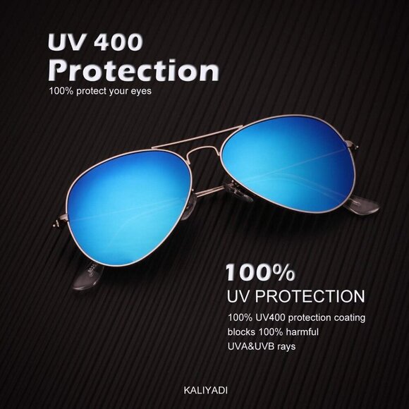 Classic Aviator Sunglasses Polarized UV Protection Men Women Driving main image 5